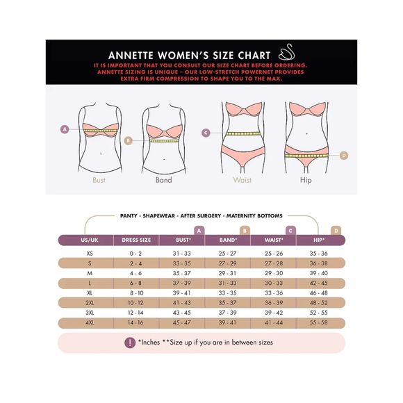 Annette High-Waisted Mid-Thigh Shapewear NWT Size Medium in Beige - Picture 8 of 8